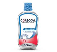 Corsodyl Daily Cool Mint Alcohol Free Mouthwash - 500ml