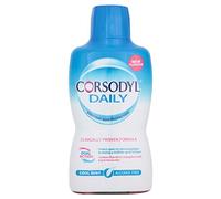 Corsodyl Daily Cool Mint Alcohol Free Mouthwash 500 millilitres x 6