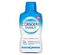 Corsodyl Daily Cool Mint Alcohol Free Mouthwash 500ml x 2