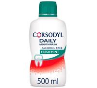Corsodyl Daily Fresh Mint Alcohol Free Mouthwash 500Ml Corsodyl