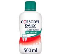 Corsodyl Fresh Mint Alcohol Free Daily Gum Care Mouthwash 500 ml