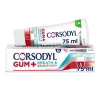 Corsodyl Gum+ Breath & Sensitivity Toothpaste Whitening 75ml