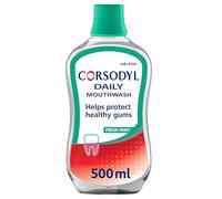 Corsodyl Daily Fresh Mint Alcohol Free Mouthwash 500Ml Corsodyl