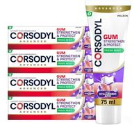 CORSODYL Gum, Strengthen and Protect Fresh Mint 4 x 75 ml