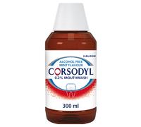 Corsodyl Medicated Antibacterial Mouthwash Alcohol Free 300ml