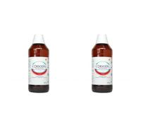 Corsodyl Mint Flavour Mouthwash, Specially Designed Benefits for Stop and Prevent Bleeding Gums, Irritated Gums, Mouth Ulcers, 600ml (Pack of 2)