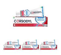 Corsodyl Toothpaste Complete Protection, Daily Gum Care, Extra Fresh for Healthy Gums and Strong Teeth, 75ml (Pack of 4)