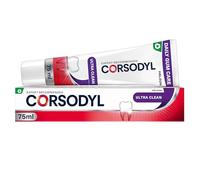 Corsodyl Toothpaste Ultra Clean, Daily Gum Care, Help Stop and Prevent Bleeding Gums, 75ml