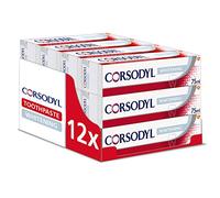 Corsodyl Whitening Daily Fluoride Toothpaste 75 ml (pack of 12)