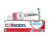 Corsodyl Whitening Toothpaste Complete Protection, Daily Gum Care & Plaque Remover, 75ml