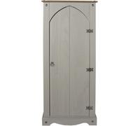 Corson Grey Mexican Pine Hall Cabinet