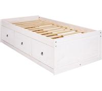 Corson White Mexican Pine Cabin Bed