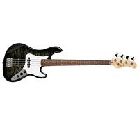 Cort GB24JJ GB Series Electric Bass Guitar - Translucent Black