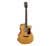 Cort GOLD-OC6 Electro-Acoustic Guitar Orchestra Shape Shiny Natural (+Soft Case)