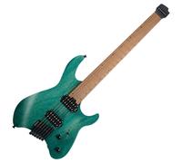Cort Space G6MS Headless Multiscale Guitar Semi Gloss Turquoise