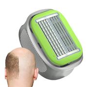 Cortapelos Para Cabeza Rapada, Recortador Manual with Afeitadora Húmeda Y Seca Para Cabeza Calva | Herramienta De Corte Waterproof Cuero Cabelludo Barba Cuerpo Viaje Diary Hombres Mayores