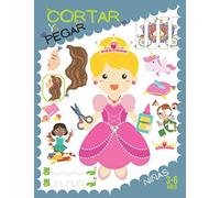 Cortar y pegar - Niñas: Aprende a recortar y pegar para niñas 3-6 años.