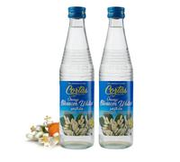 CORTAS Orange Blossom Water - 100% Pure & Natural Floral Essence for Culinary and Beauty Use (2 x 300ml, Orange Blossom)