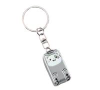 Cortaúñas - 7.5 x 1.7 cm | Cortaúñas Plegable Pequeño Con Llavero | Cortaúña De Ancha Para Uñas De Manos Y Pies. Ideal Para Viajes Diarios, Casa, Coche, Oficina, Negocios, Exteriores, Hombres Y