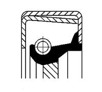 CORTECO 01020400B Shaft Seal, oil pump