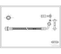 CORTECO 19032946 Brake Hose for TOYOTA