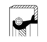 Sealing ring MVQ (silicone rubber) 19034331B CORTECO