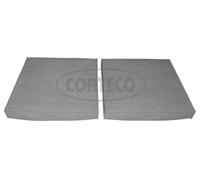 Cabin Air Filter 187mm Length 25mm Height Fits BMW X3 X4 CORTECO 80001776