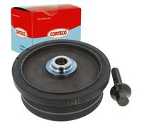 Crankshaft pulley for vehicles with start-stop function 80001996 CORTECO for BMW