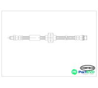 CORTECO BRAKE HOSE 19037186