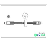 CORTECO FRONT BRAKE HOSE 19033516 FOR AUDI