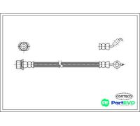 CORTECO REAR BRAKE HOSE 19033076 FOR TOYOTA