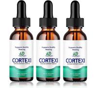 Cortexi Drops - for Ear Health, 2024 New Hearing Support Drops Supplement, Promotes Auditory Clarity, Supports Healthy Hearing, & 20/20 Hearing - Cortexi Hearing Support Supplement (3 Pcs)
