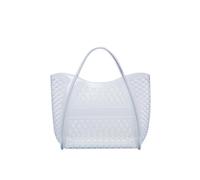 Cortexura Beach bag, large-capacity hollow hand basket, lightweight and portable, strong load-bearing capacity, pet bag(Transparent)