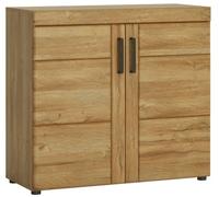 Cortina Oak Effect 2 Door Cabinet