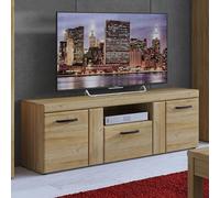 Cortina TV Unit - 2 Door - 1 Drawer - 157cm - Oak