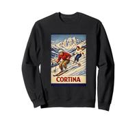 Cortina Vintage evening style wool effect Sweatshirt