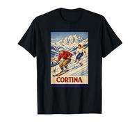 Cortina Vintage Evening Style Wool Effect T-Shirt