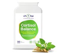 Cortisol Detox with KSM-66 Ashwagandha - 120 Vegan Capsules | High Strength Cortisol Reducing Supplement to Reduce Stress, Anxiety & Fatigue, Boost Focus & Energy, Balance Adrenal Hormones | UK Made
