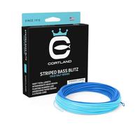 Cortland Striped Bass Blitz Saltwater Fly Line, Ice Blue/Sky Blue 100ft, WF8I/F