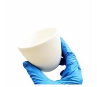 Corundum Crucible 99% Alumina Ash 10ml to 500ml without Cover for Muffle Furnace Experiment Laboratory Use(300 ml)