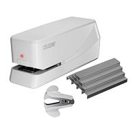 Coruscant Electric Stapler, Automatic Stapler, Heavy Duty，25 Sheet, Store 210 Staples，Includes 2000 Staples and 1 Staple Remover. Electric Stapler Desktop AC or Battery Powered for Home/Office Use