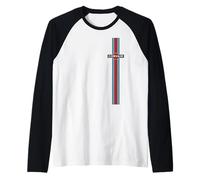 Corvair Martini Racing Livery Tribute Style Raglan Baseball Tee