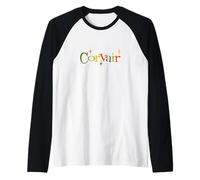 Corvair Vintage mid century modern style Raglan Baseball Tee
