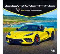 Corvette - Chevrolet Corvette 2026 - 16-Monatskalender: Original BrownTrout-Kalender [Mehrsprachig] [Kalender]