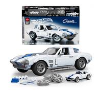 Mattel Brick Shop Hot Wheels Corvette Grand Sport Building Toy Kit