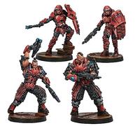 Corvus Belli Infinity: Nomads: Corregidor Fireteam Pack Beta - Unpainted Miniature Compatible with Infinity and Other Tabletop RPG TTRPG