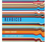 Corvus Consort / Ferio Saxophone Quartet – Revoiced – CD (2022)