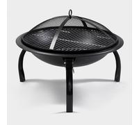 Hi-Gear Corvus Fire Pit - Black, Black One Size