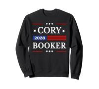 Cory Booker 2028 For President Booker 2028 American Flag Sweatshirt
