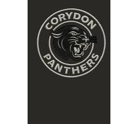 Corydon Panthers School Journal: Sleek 6×9 Hardcover Notebook with Embroidered Crest Design